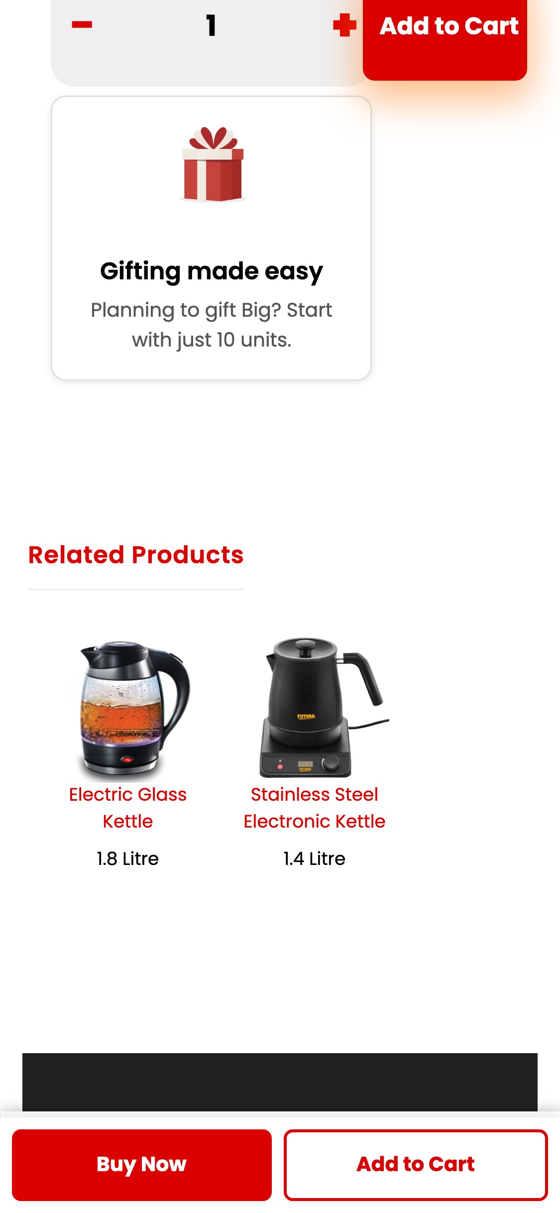 Hawkins (buyhawkins.in) — Mobile PDP Scrolled (Sticky ATC Bar)